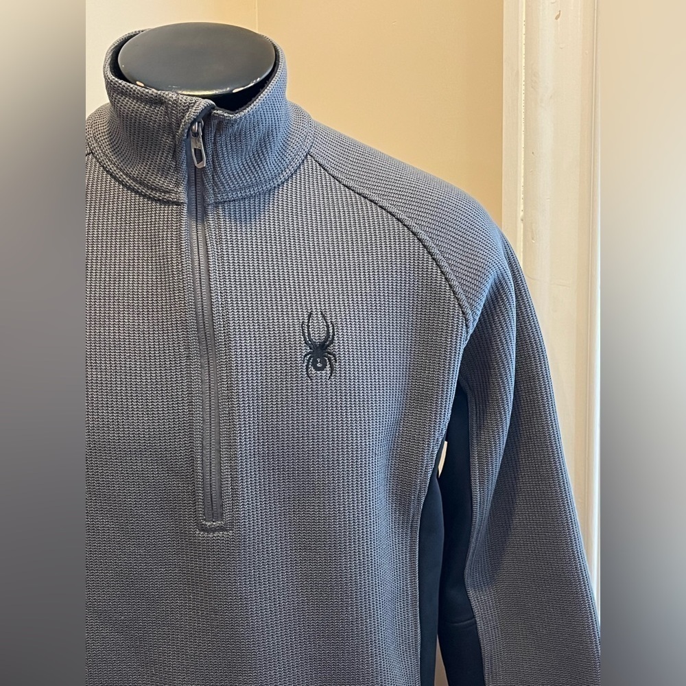 Spyder Half Zip Mens Medium Outbound Midweight Core Sweater 507380 Corpcore
